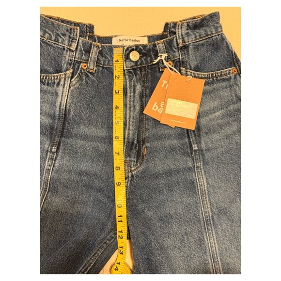 Reformation Cary Highrise Slouchy Wide Leg Jeans - Picture 8 of 11